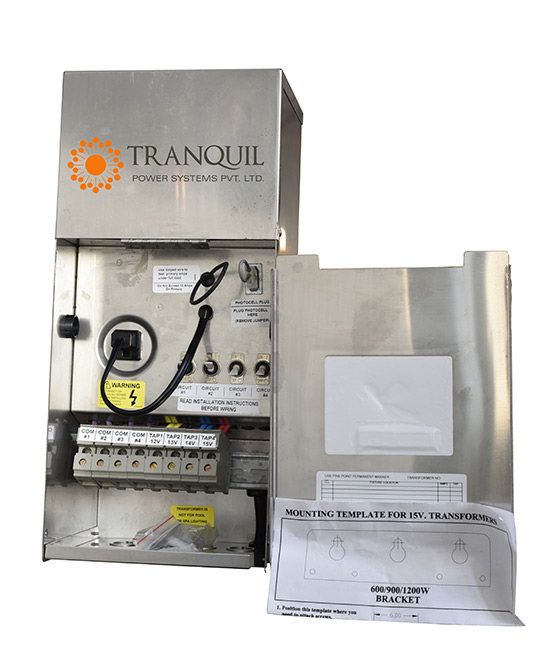 Landscape lighting multi-tap LV transformers 1200w